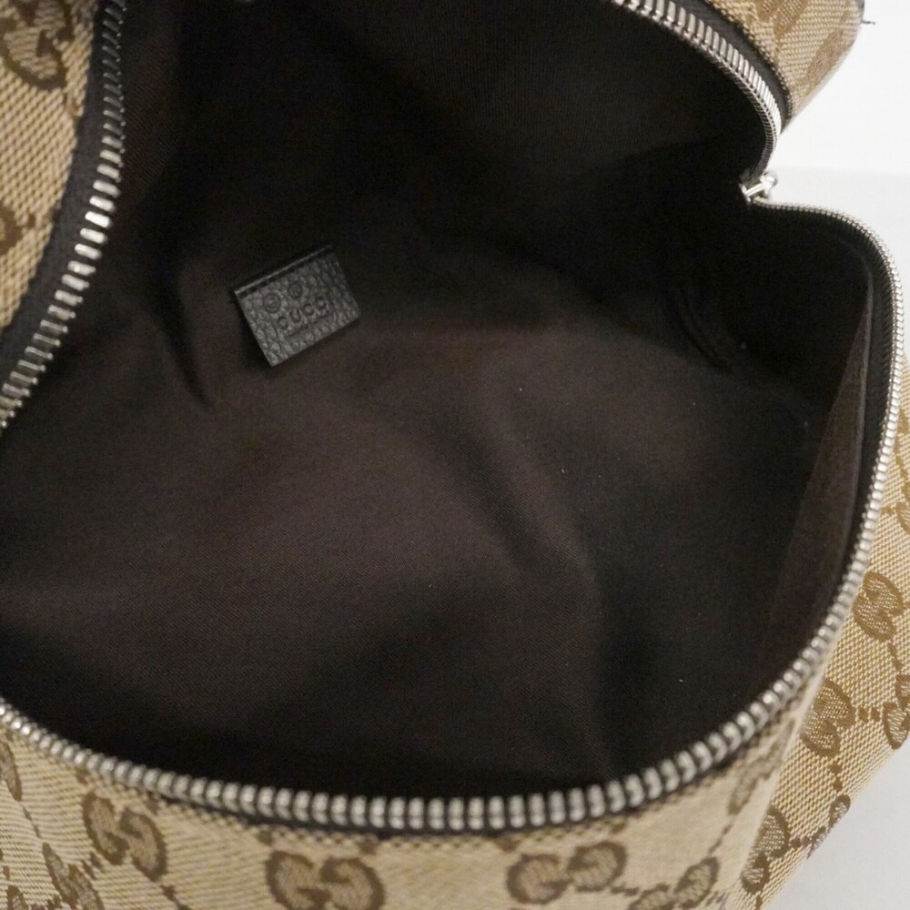 GUCCI Brown Canvas Fanny Pack - Picture 4 of 11